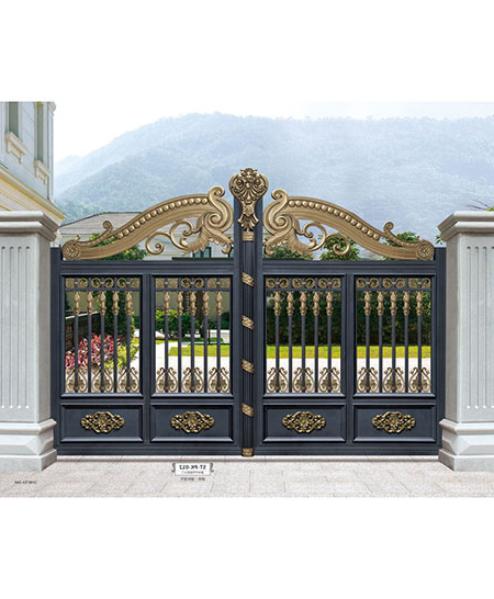 ST-PK-012豪华平开庭院大门
