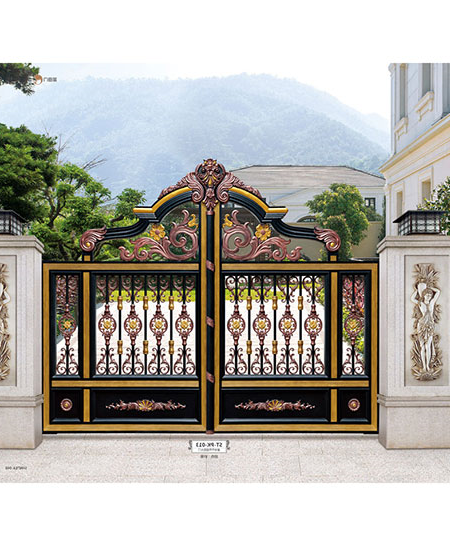 ST-PK-013豪华平开庭院大门