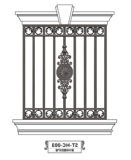 ST-HC-003豪华别墅防护窗